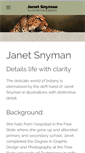 Mobile Screenshot of janetsnyman.com